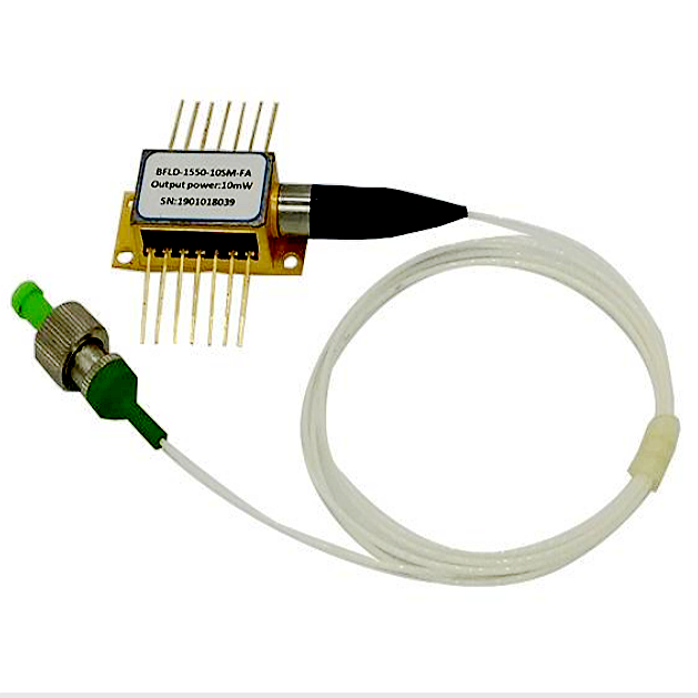 DFB Laser Source Linewidth 2MHz 760nm 10mW 14-pin Butterfly Fiber Coupled Laser (image for) DFB Laser Source Linewidth 2MHz 760nm 10mW 14-pin Butterfly Fiber Coupled Laser